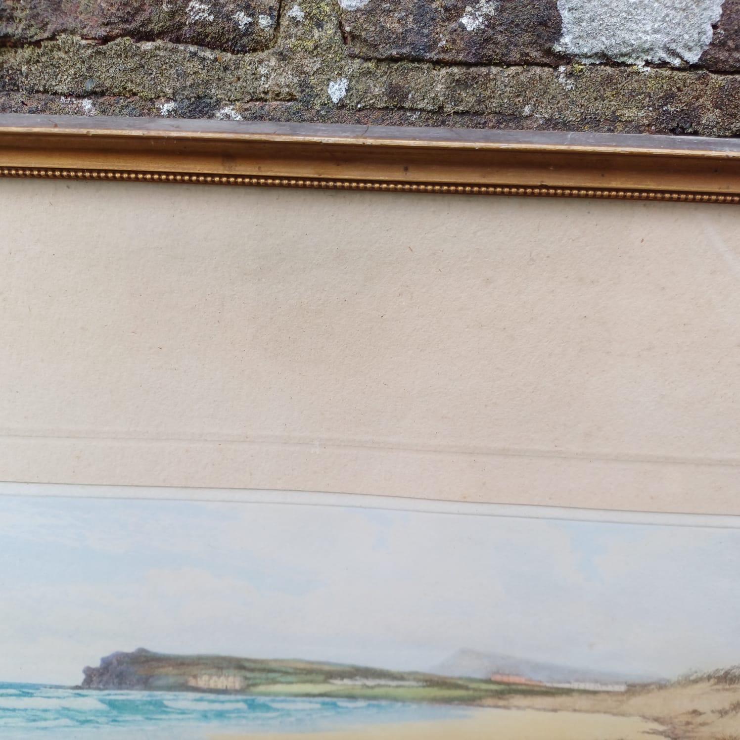 Portballintrae, Bush Bay, an Original vintage proof etching by R. Cresswell Boak early to mid 1900s