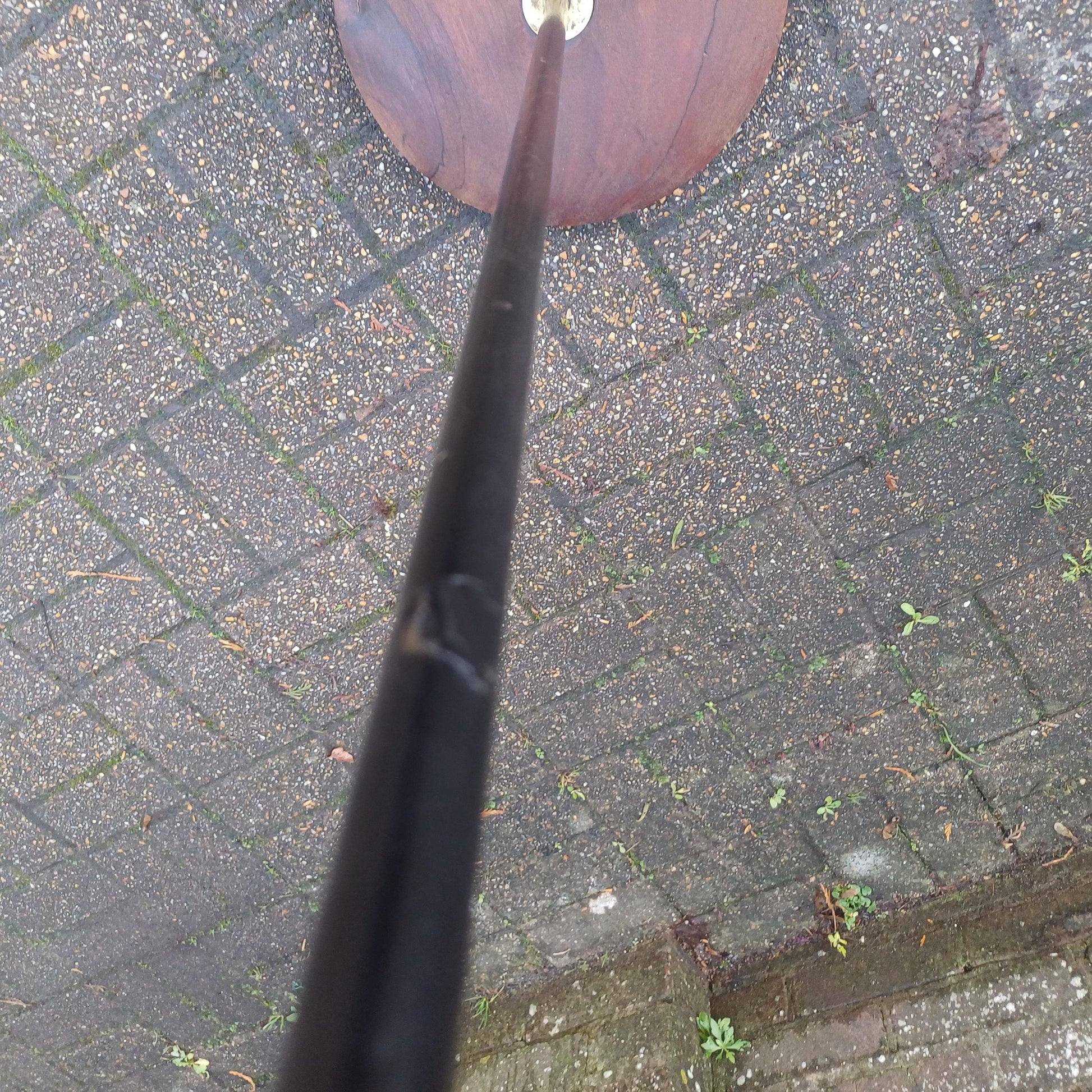 Classic Retro 1950s Teak and Metal Standard Lamp – Vintage Mid Century Chic FREE HAND Delivery