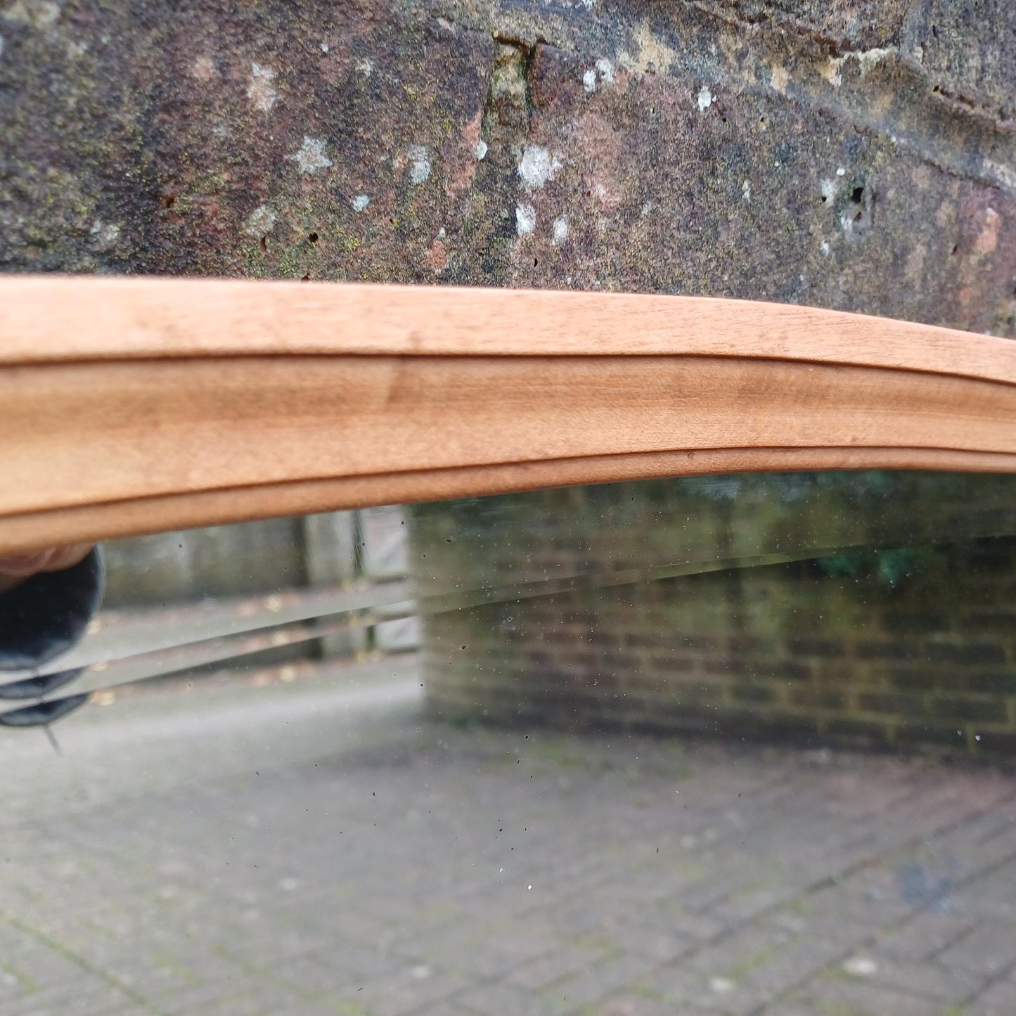 Huge Vintage Early 20th Century Hardwood Over Mantel or Wall Mirror Amazing Bevelled Glass FREE HAND Delivery