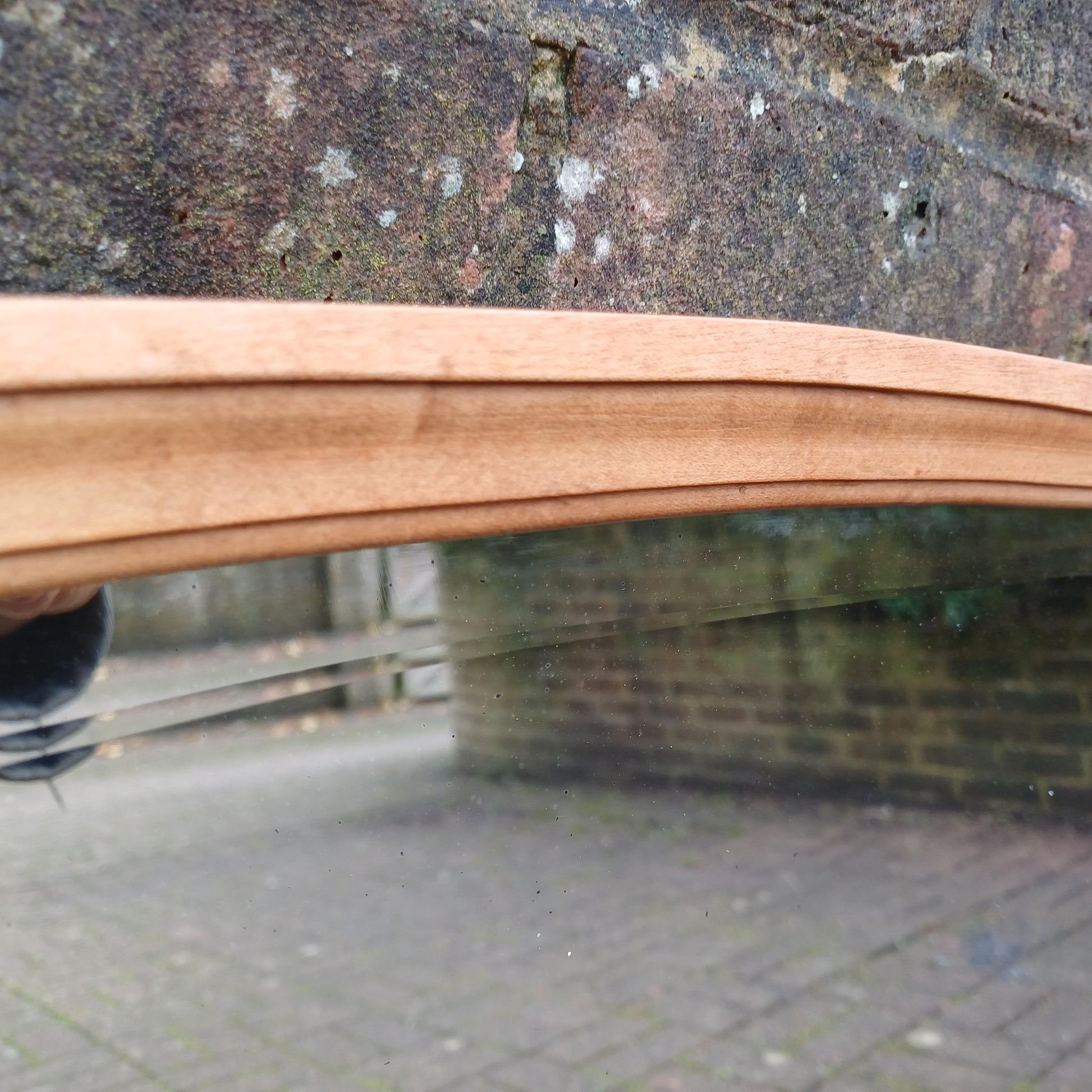 Huge Vintage Early 20th Century Hardwood Over Mantel or Wall Mirror Amazing Bevelled Glass FREE HAND Delivery