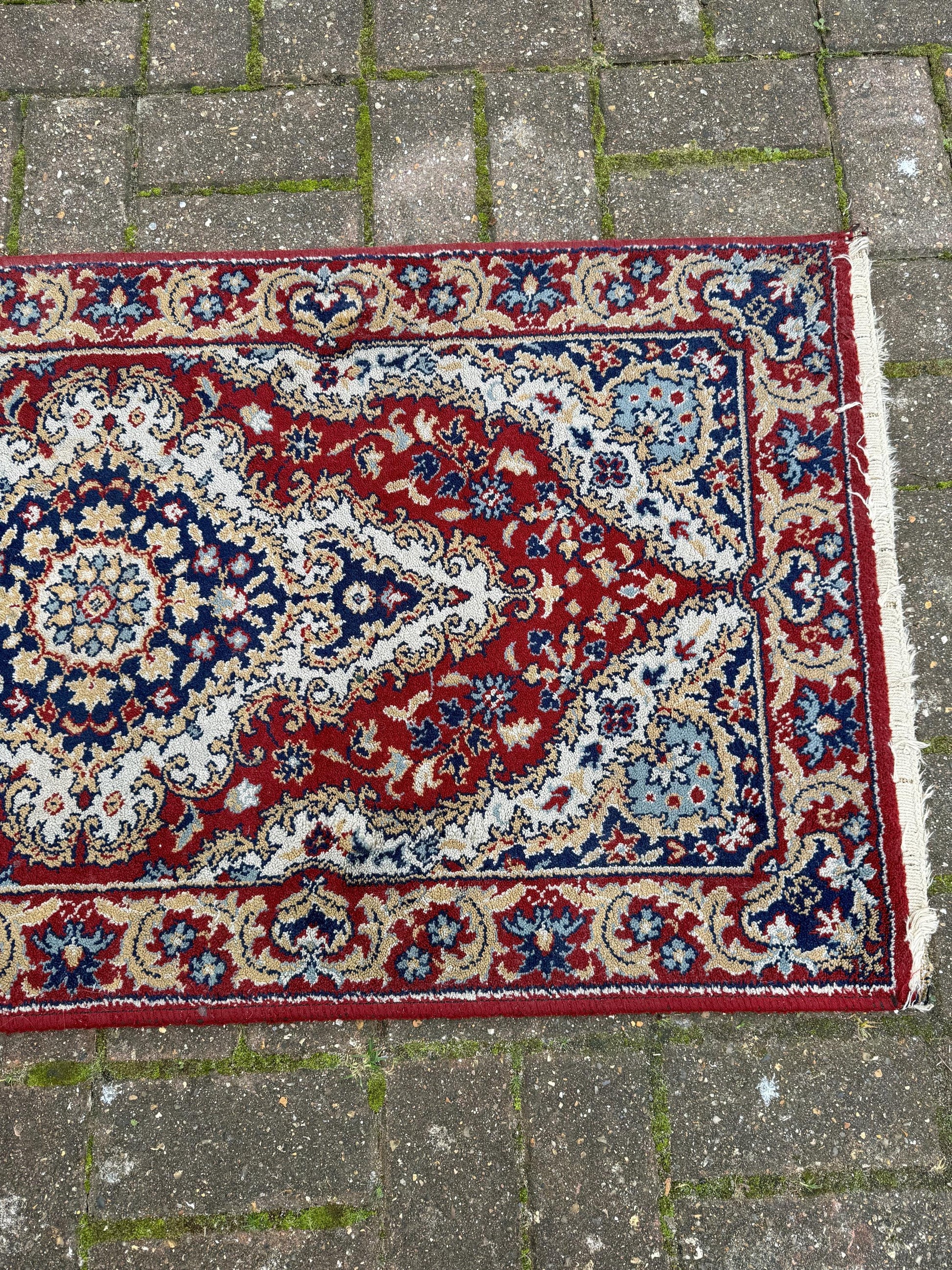 Vintage Wilton Rug for Debenhams - 123cm x 60cm