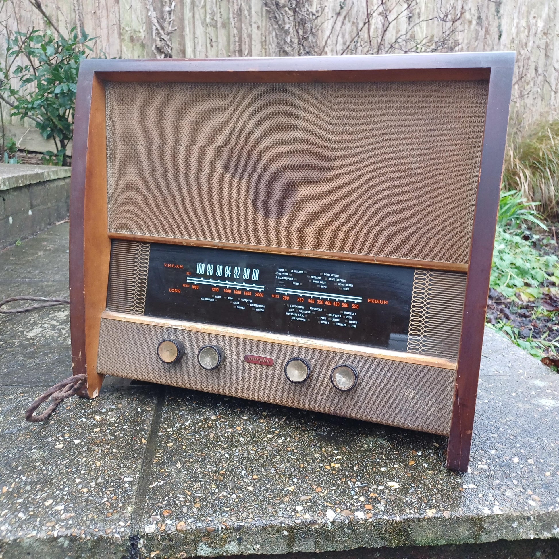 Murphy Radio 1950s/60s Vintage – Mid-Century Retro Chic Ornamental Piece