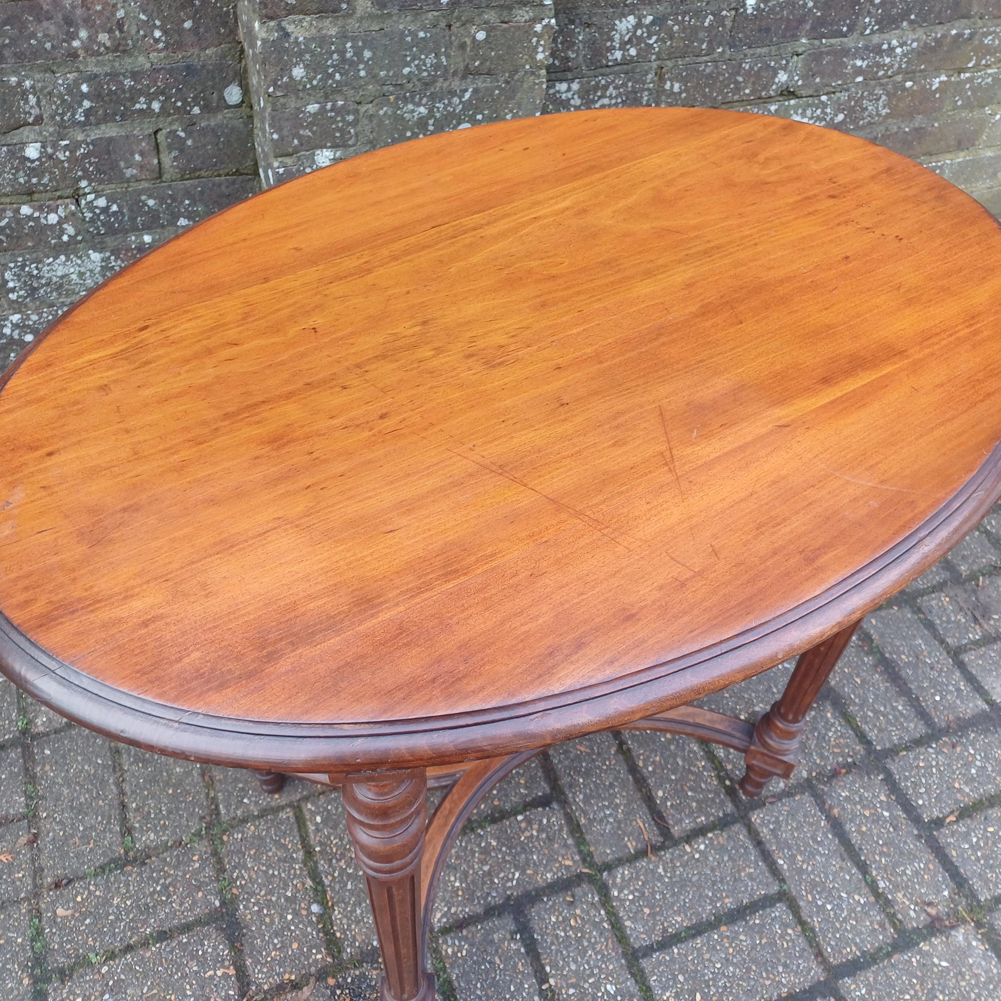 Beautiful Top Quality French Vintage 1920s Fruitwood Side Occasional Table FREE HAND Delivery