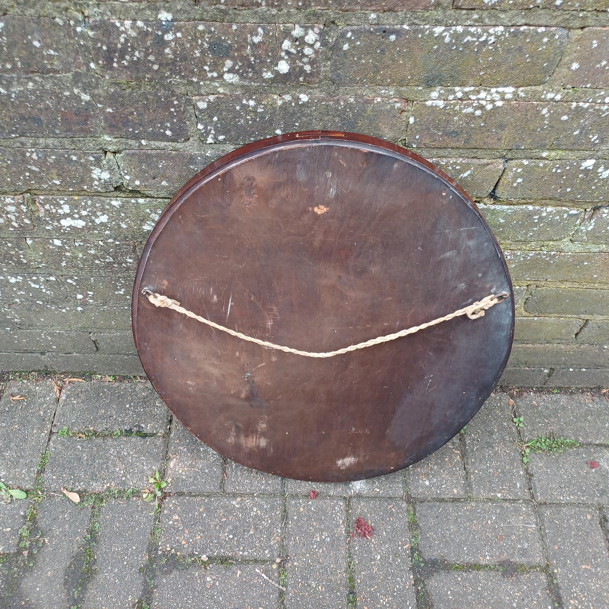 Vintage Early 20th Century Mahogany Wall Mirror. Glass and Frame Both in great Condition