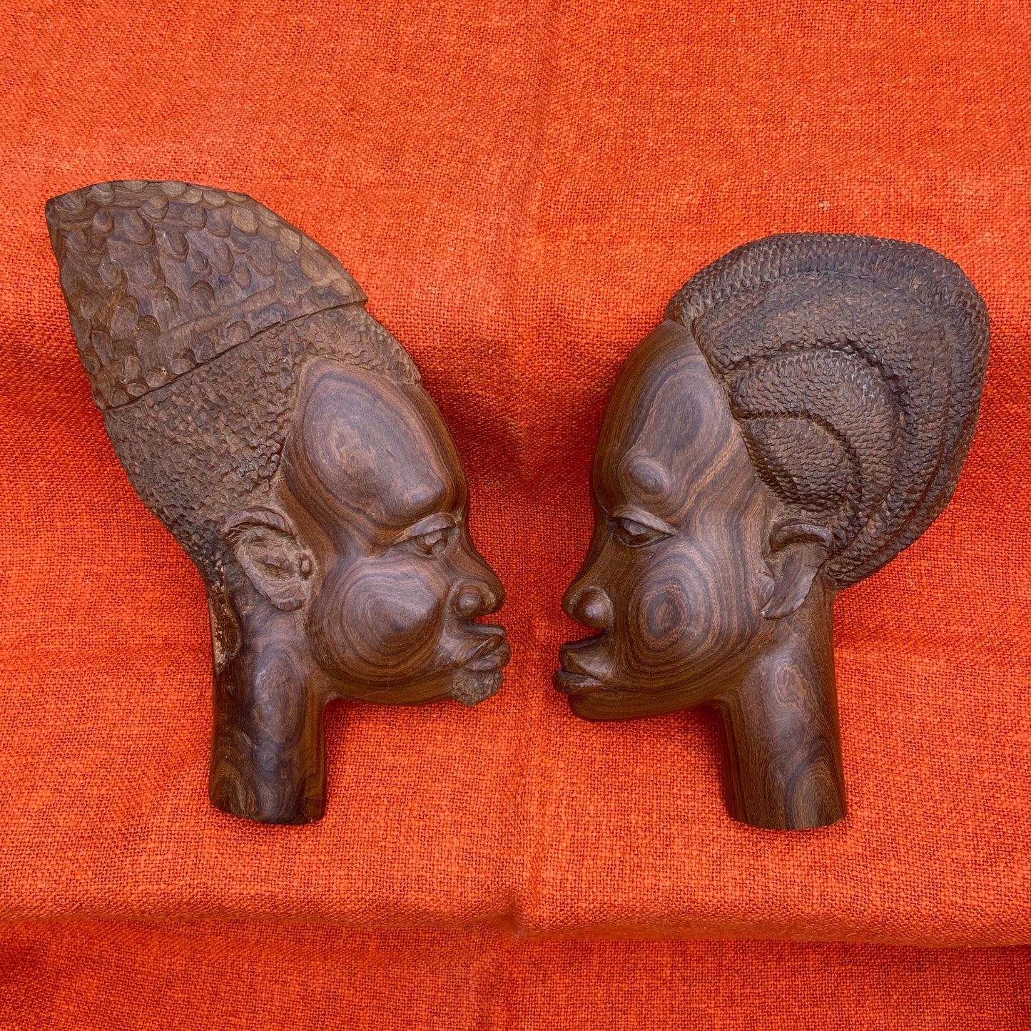 ethnic wall art, ethnic carvings, african wall art, african heads, african carvings