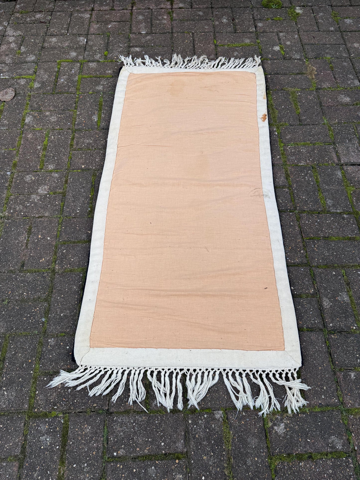 Black Thick Pile Chinese Wool Rug (136cm x 62cm)