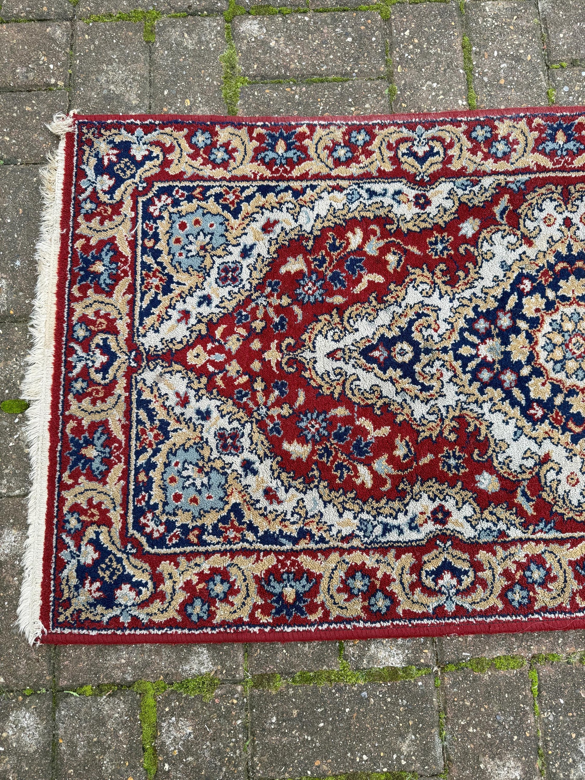 Vintage Wilton Rug for Debenhams - 123cm x 60cm