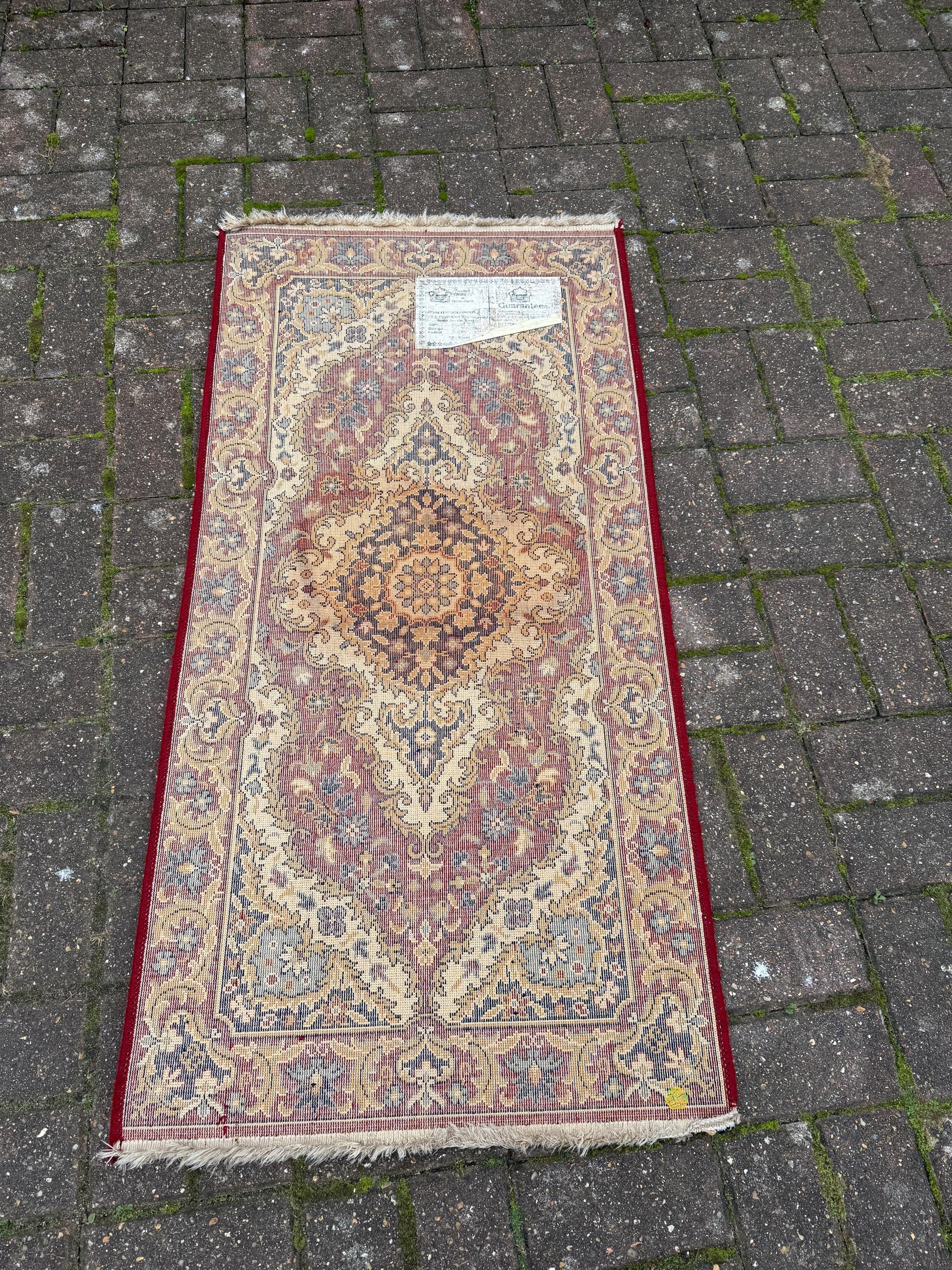 Vintage Wilton Rug for Debenhams - 123cm x 60cm
