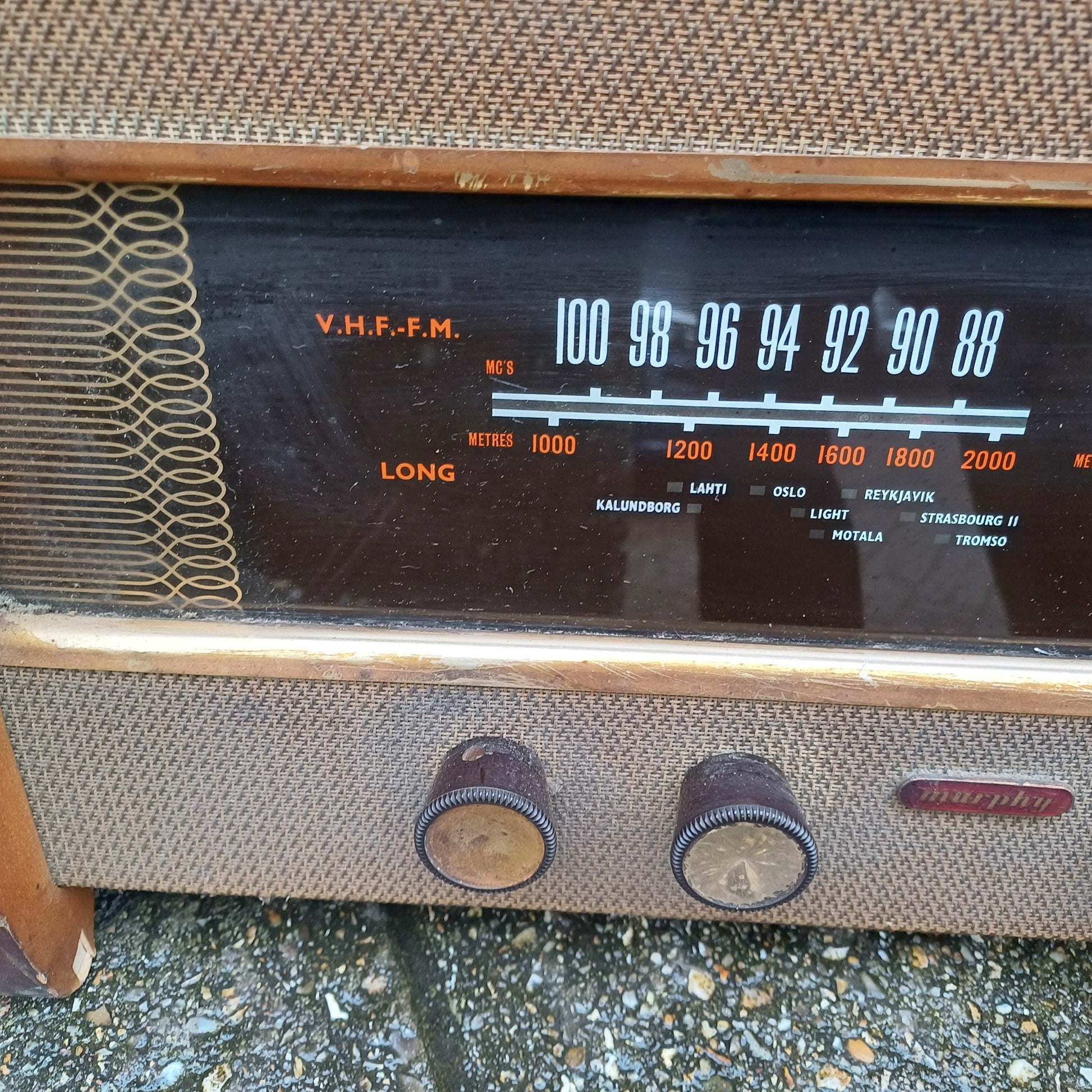Murphy Radio 1950s/60s Vintage – Mid-Century Retro Chic Ornamental Piece