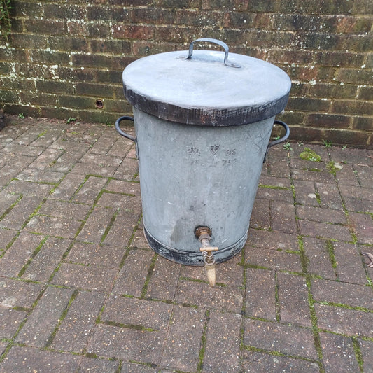 Zinc Agricultural Statement Planter Milk Churn Dairy Equipment Fermentation Vessel FREE HAND Delivery