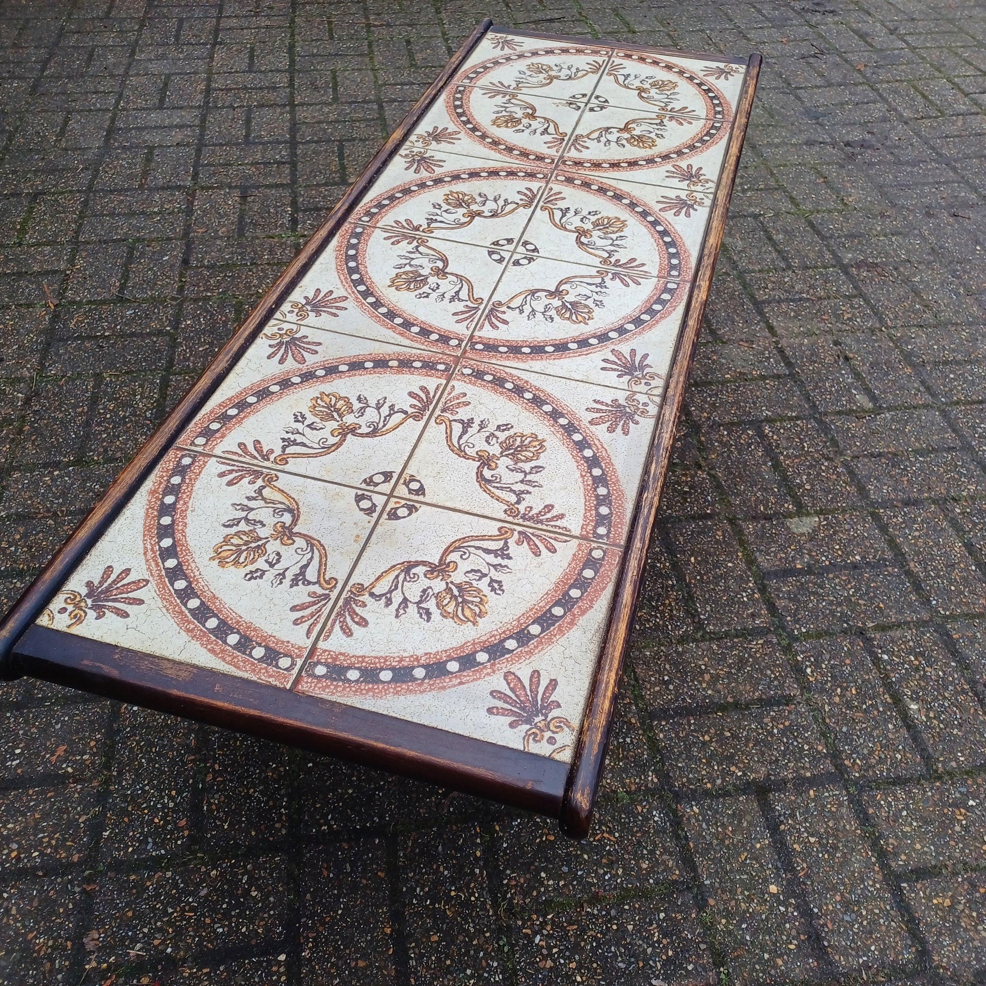 Classic 70s Vintage Retro Mid Century Tile Top Coffee Table FREE,HAND Delivery