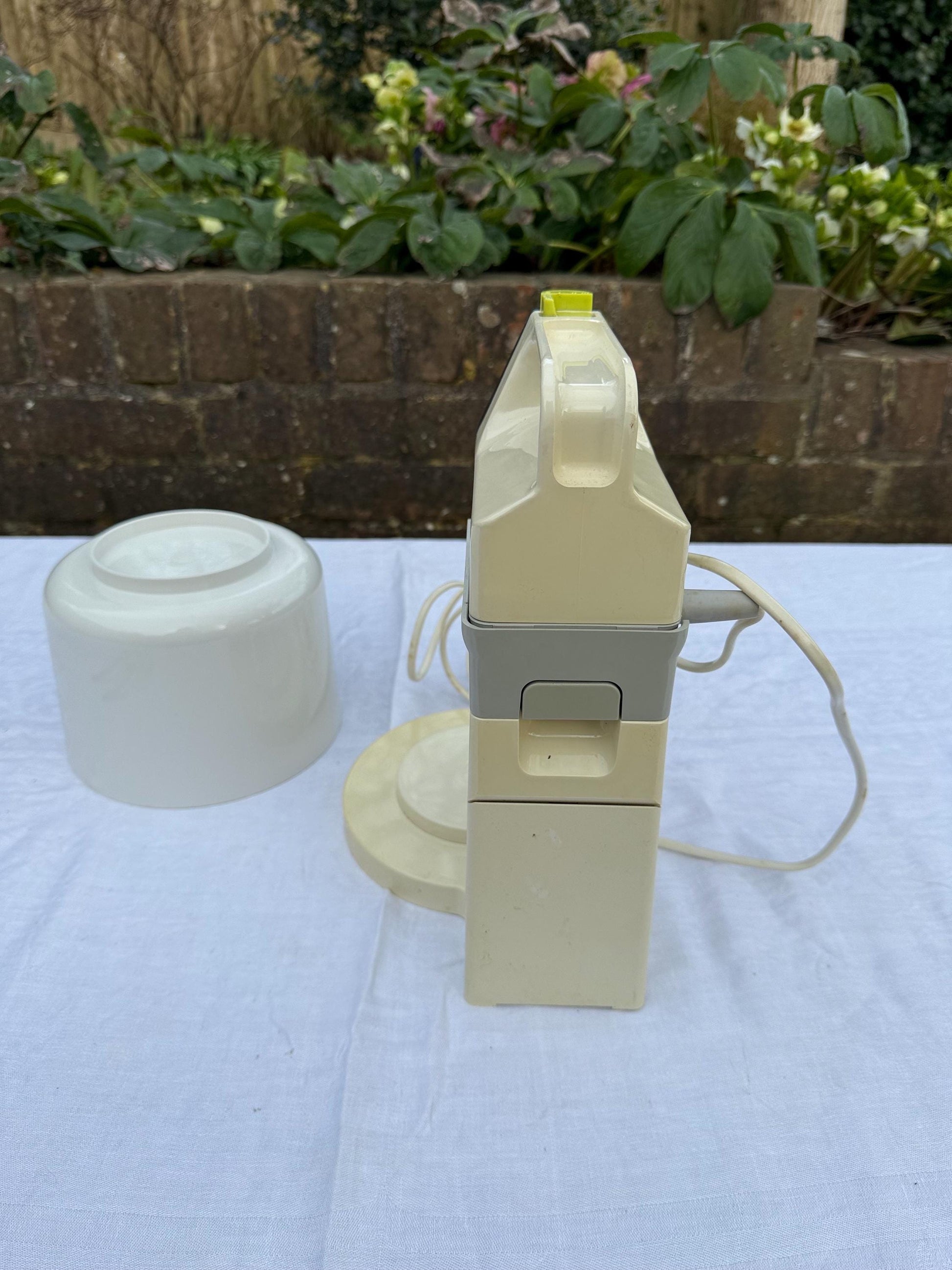 1960s Kenwood Mixer in Original Box - Kenwood Mini 351 mixer, intact and box with guide, retro kitchen appliance