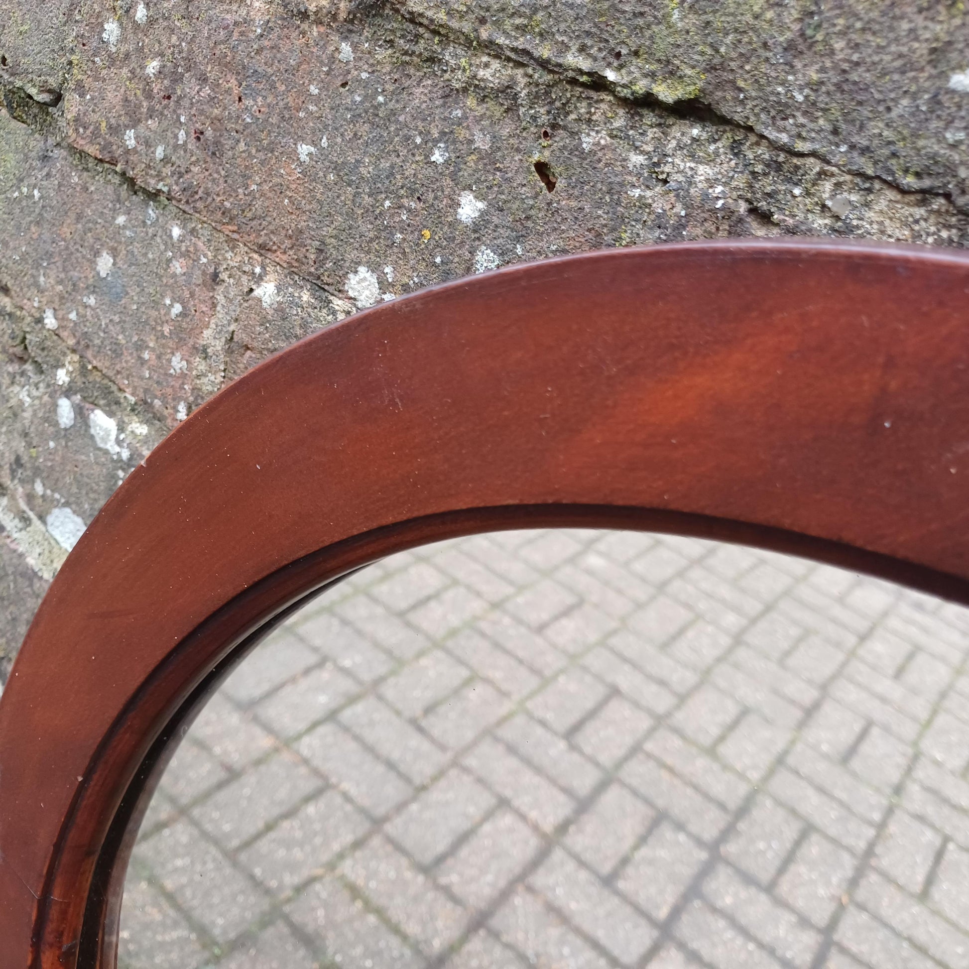Vintage Early 20th Century Mahogany Wall Mirror. Glass and Frame Both in great Condition