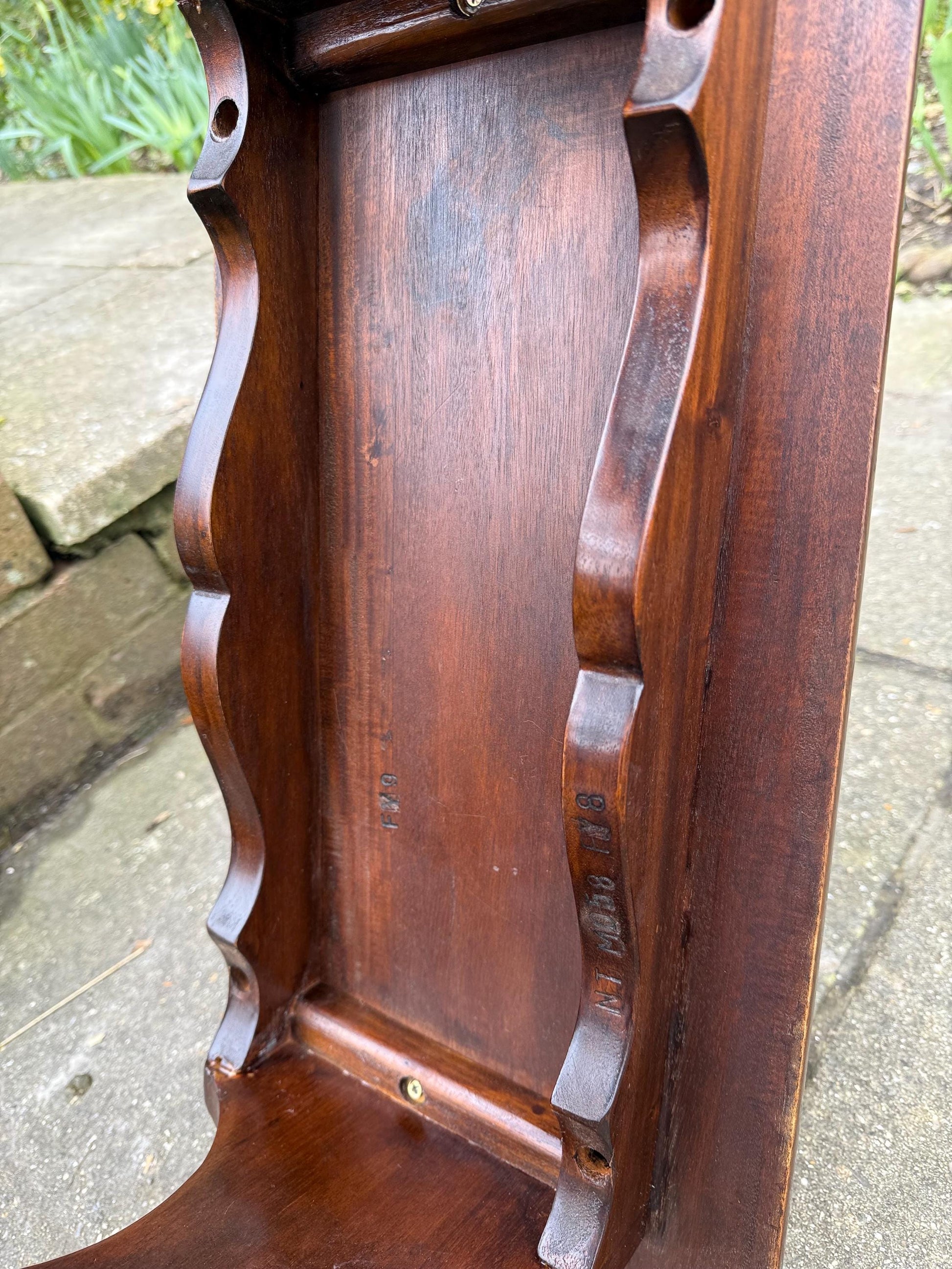 Classic 1980s Vintage Magazine Rack and End Table - vintage basket, vintage storage, vintage rack, coffee table, vintage rack