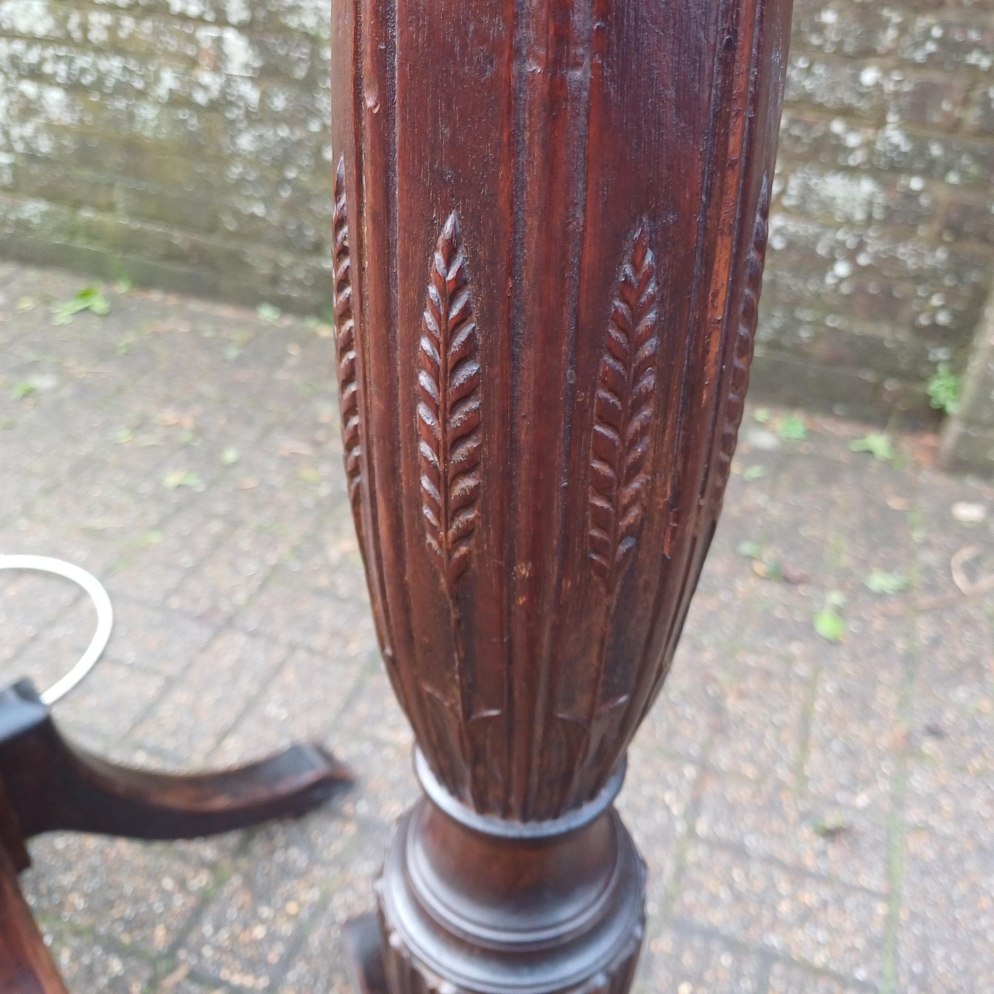 Rare & Elegant Pair of Late Victorian/Edwardian Working Standard Lamps Statement Pieces FREE HAND Delivery