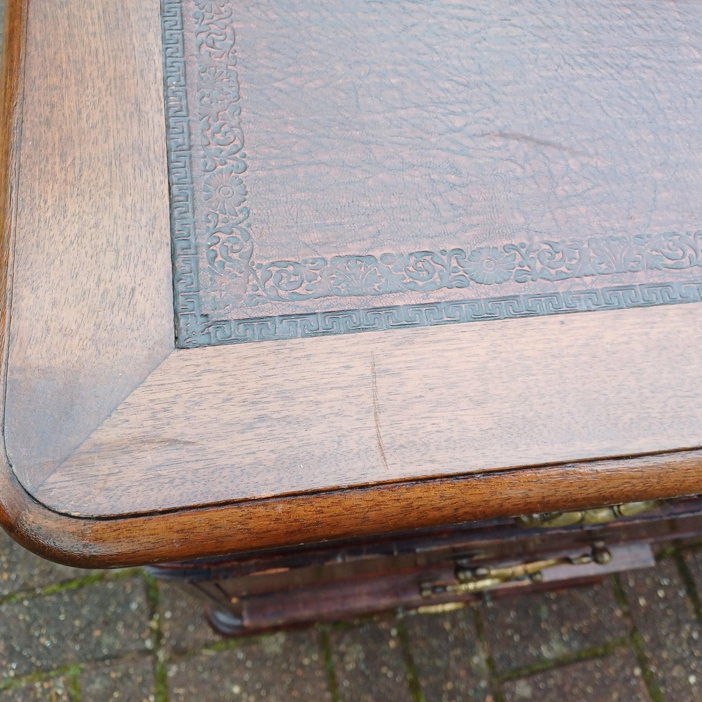 Huge Vintage Mahogany 60s/70s Partners Pedestal Kneehole Desk. 168 x 107 cm FREE HAND Delivery
