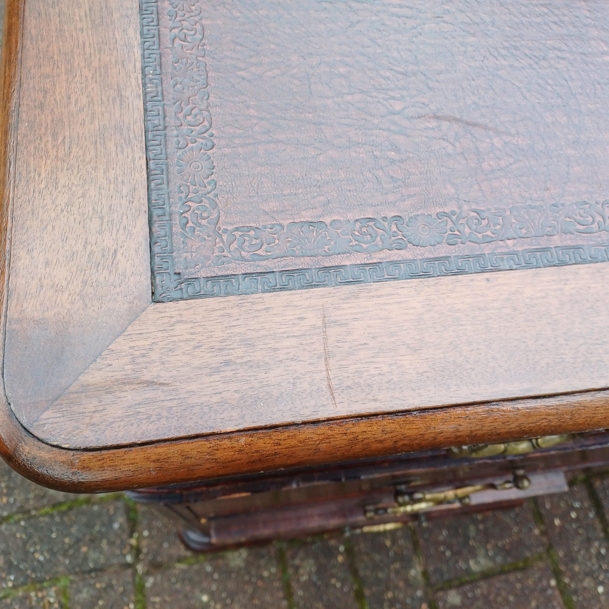 Huge Vintage Mahogany 60s/70s Partners Pedestal Kneehole Desk. 168 x 107 cm FREE HAND Delivery