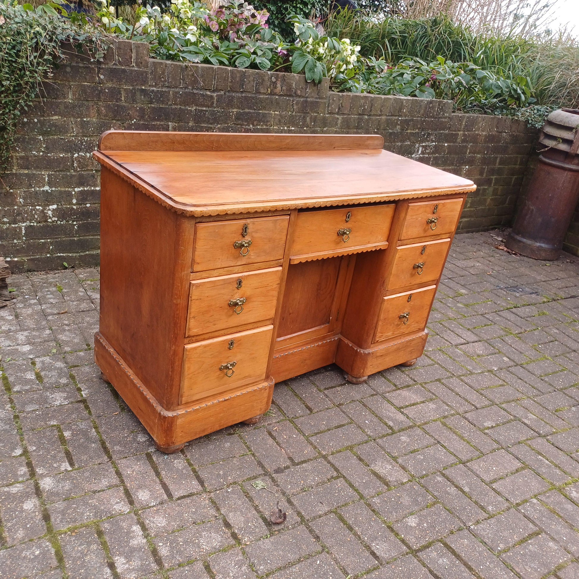 Superb Vintage Victorian Stripped Pine Sideboard or Chest of Drawers FREE HAND Delivery