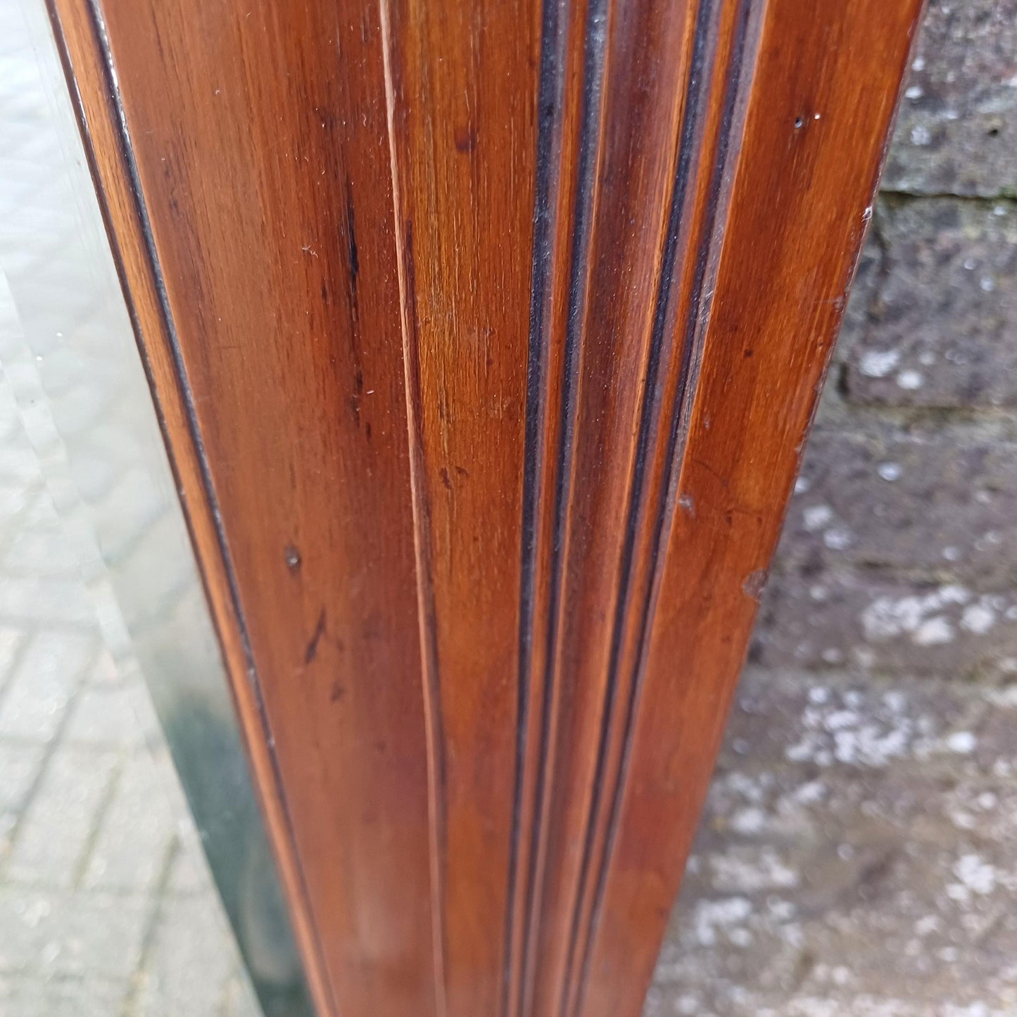 Huge Imposing Vintage Antique Late Victorian Wall Mirror or Over Mantel 144 x 119 cm FREE HAND Delivery