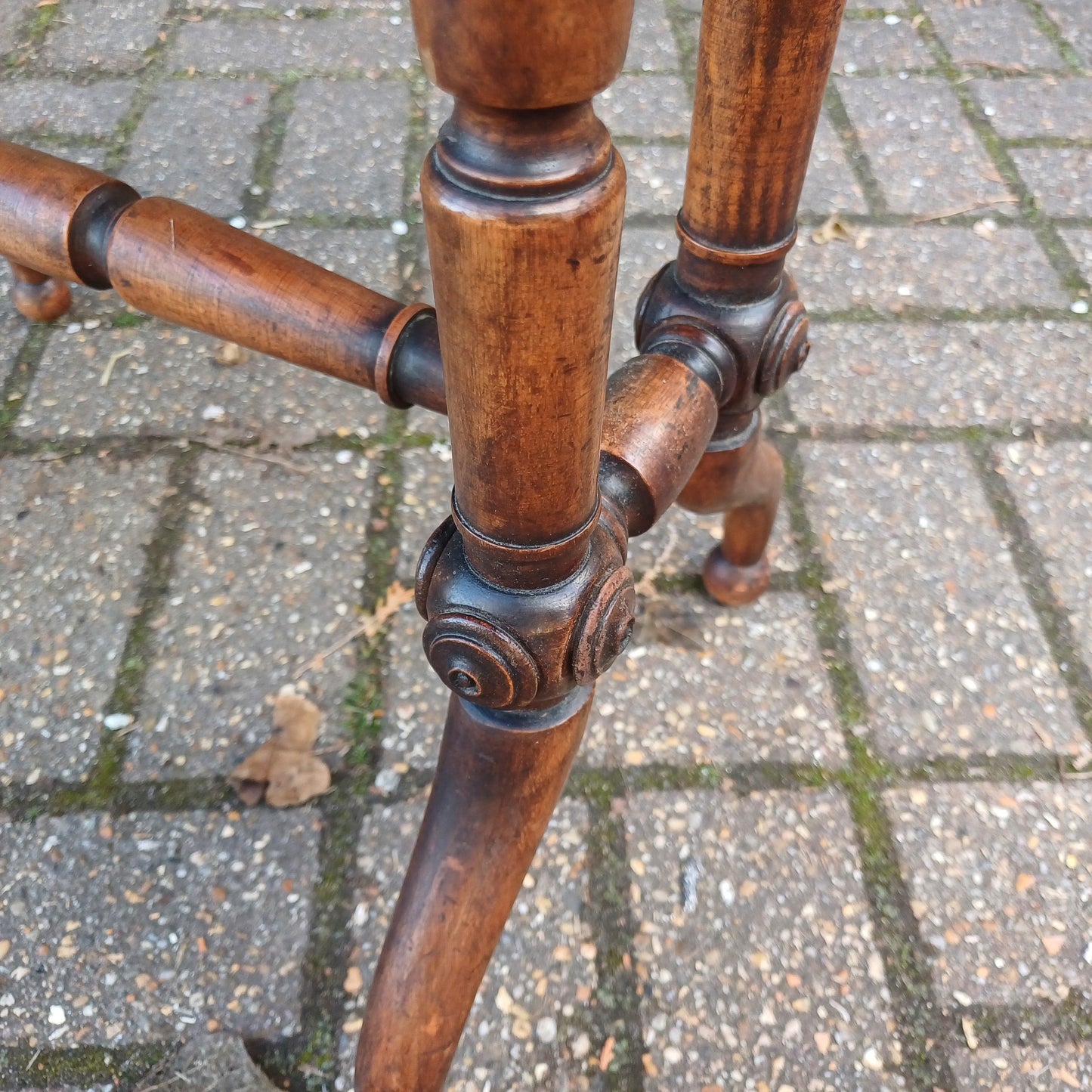 Antique Mahogany Drop-Leaf Table Victorian Style Sutherland or Pembroke Side Table