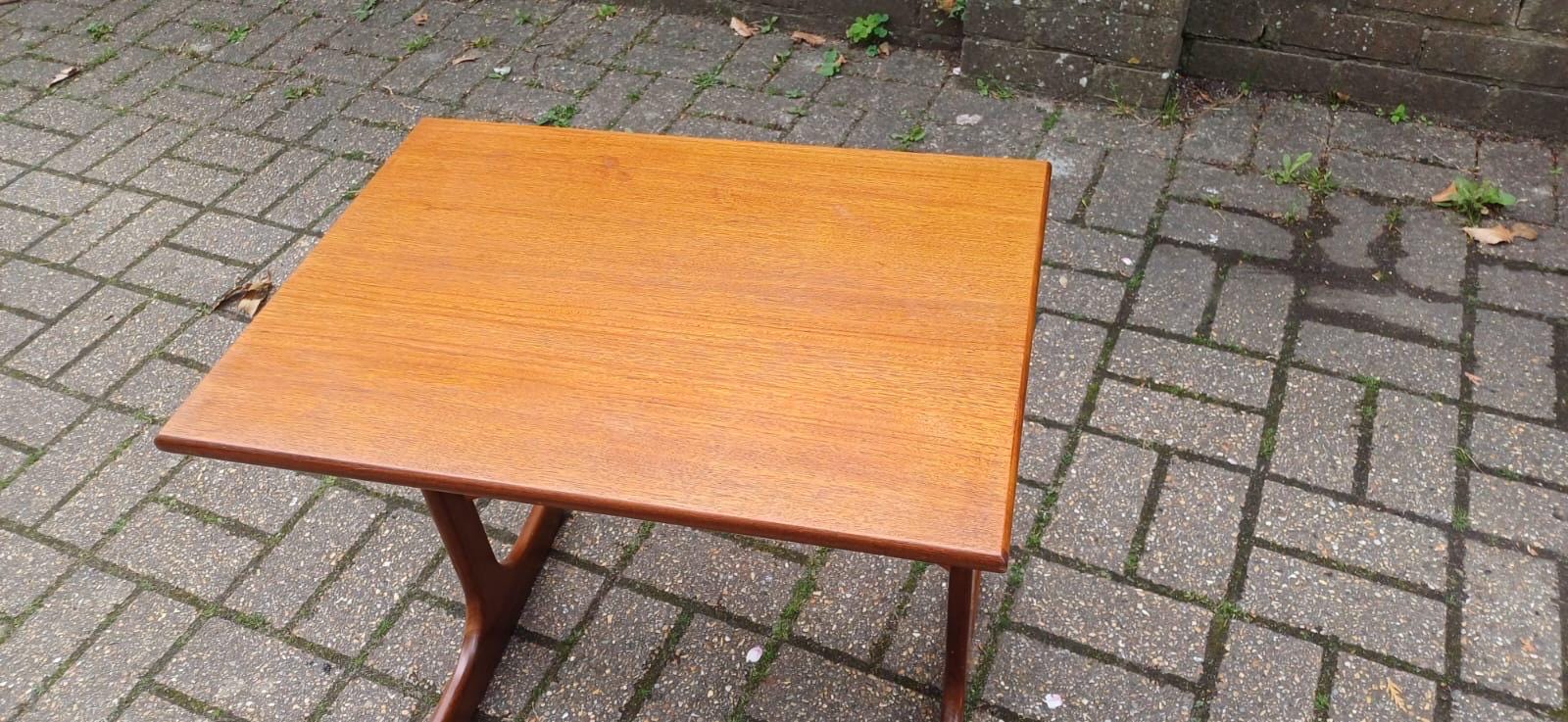 Retro vintage Danish G Plan style occasional table, vintage side table, lamp table