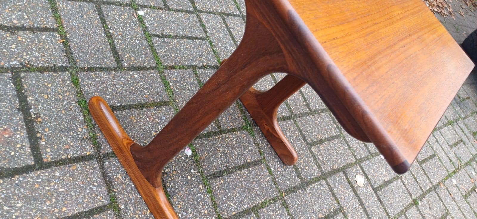 Retro vintage Danish G Plan style occasional table, vintage side table, teak side table