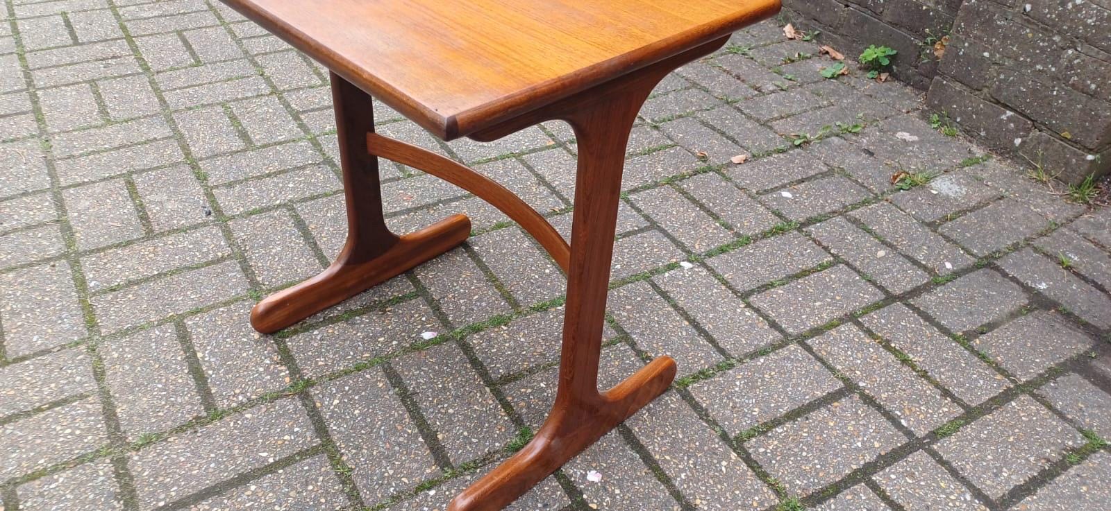 Retro vintage Danish G Plan style occasional table, vintage side table, teak side table