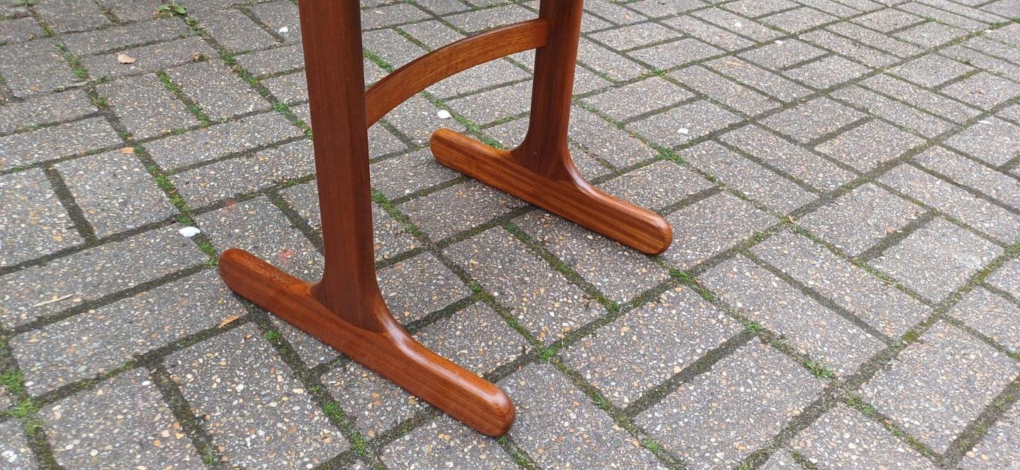 Retro vintage small teak table - Danish G Plan style - plant stand, lamp table, occasional table