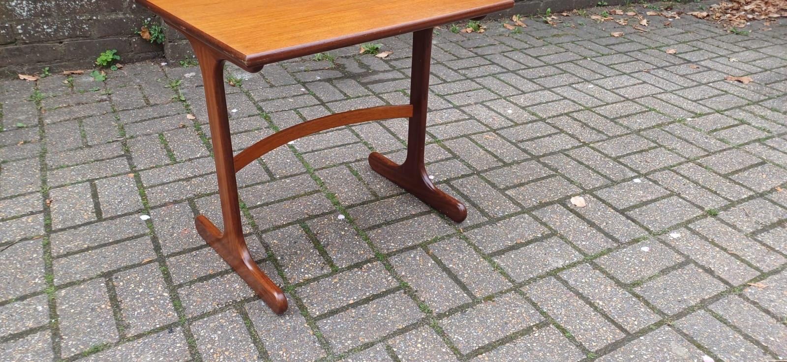 Retro vintage Danish G Plan style occasional table, vintage side table, lamp table