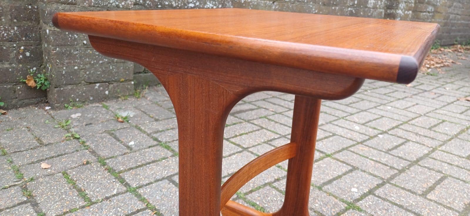 Retro vintage Danish G Plan style occasional table, vintage side table, teak side table