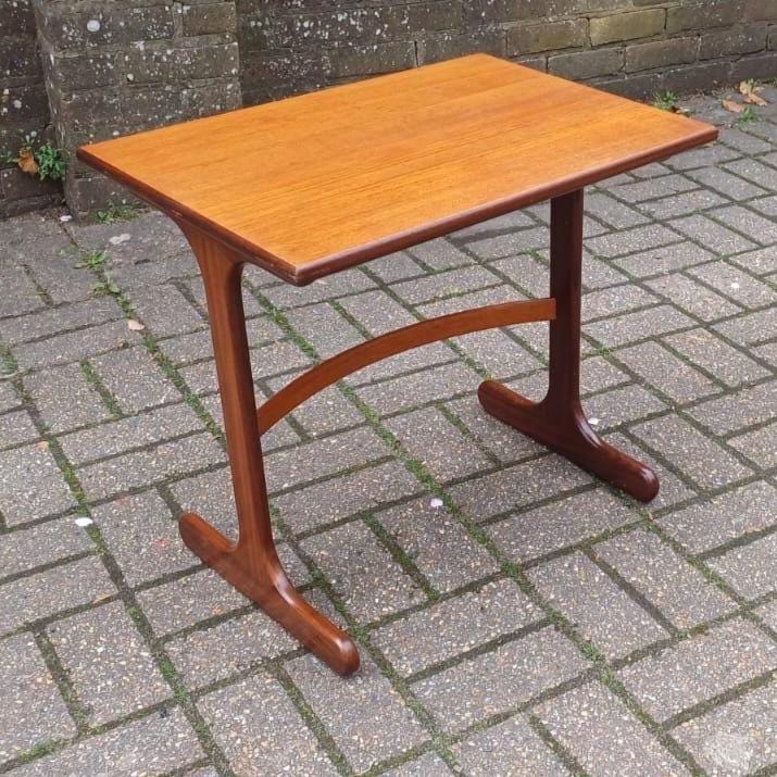 Retro vintage Danish G Plan style occasional table, vintage side table, lamp table