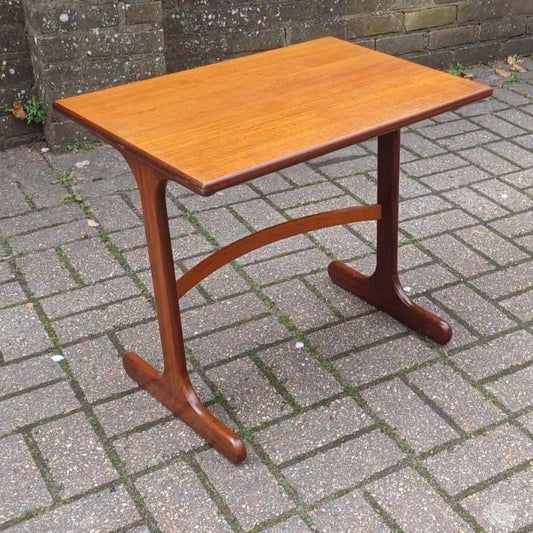Retro vintage Danish G Plan style occasional table, vintage side table, lamp table
