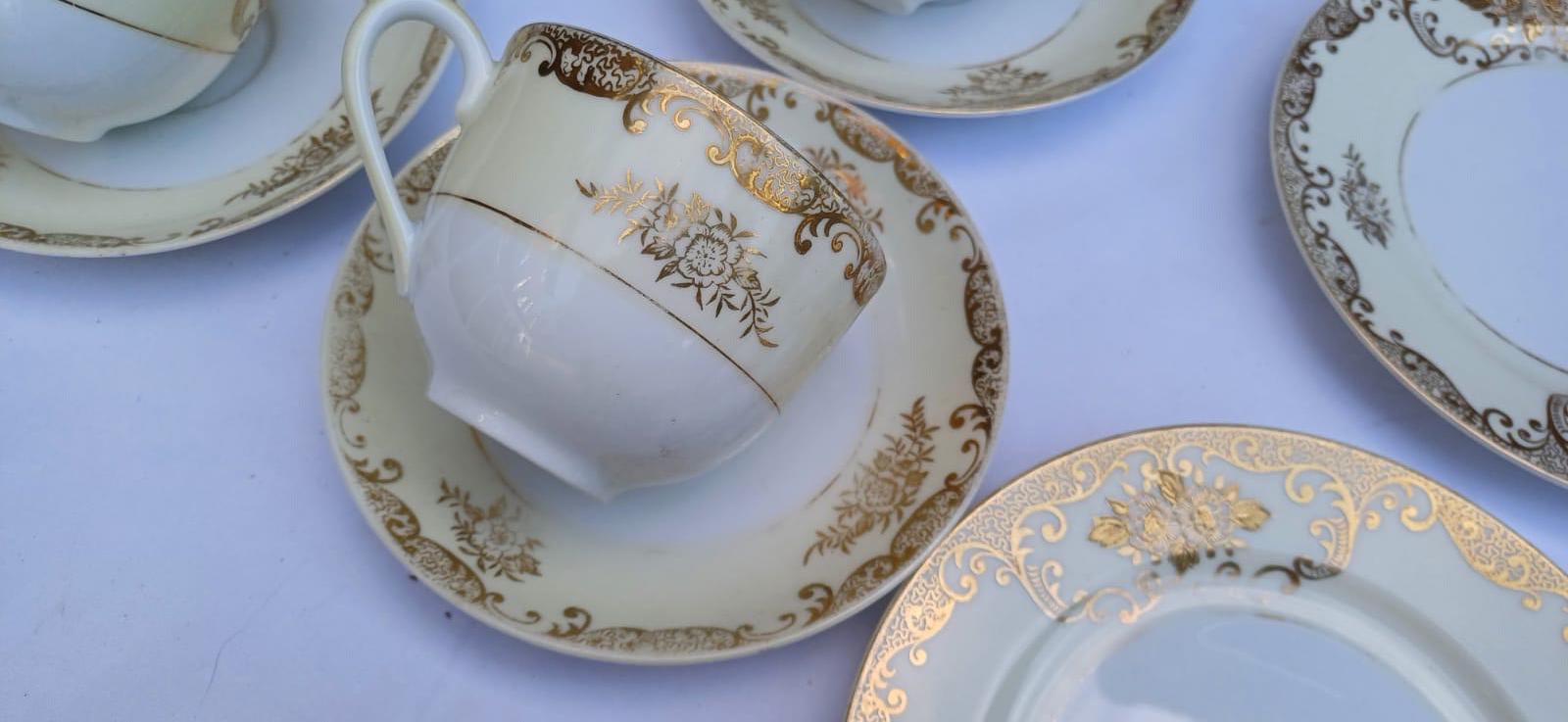 Exquisite Vintage RC Noritake Japanese Tea Set, Hand-Painted Porcelain Tea Set, Royal Crockery Noritake – Circa 1950s