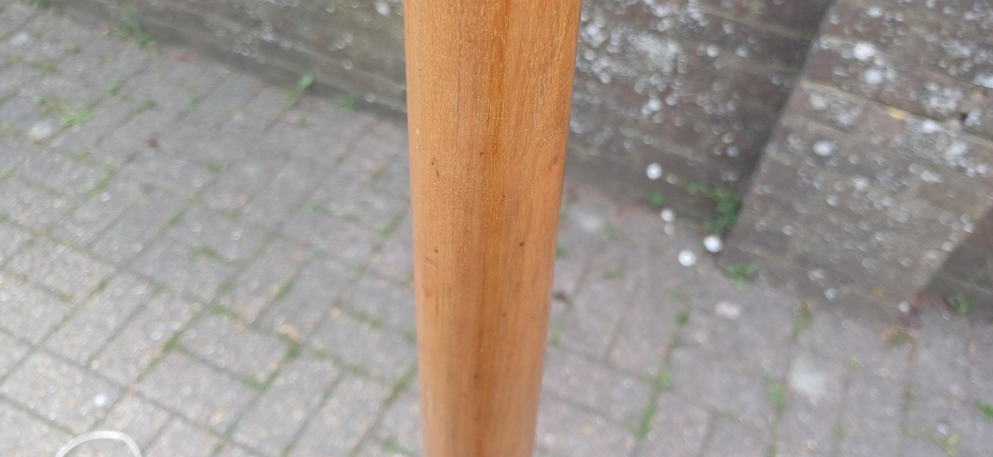 Vintage Mahogany Turned Column Floor Standard Lamp Working Order Traditional Style VGC FREE HAND Delivery