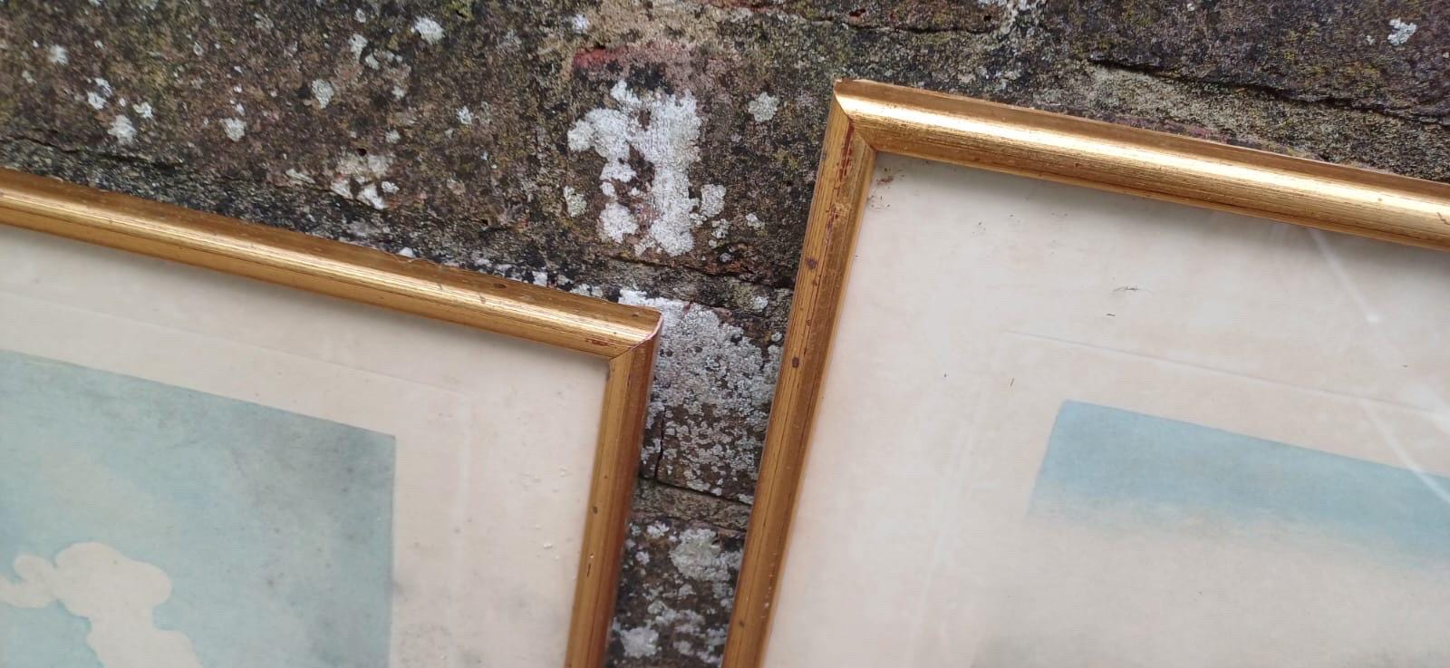 Antique Framed Maritime Art Prints by S. Walters – “Homeward Bound” & “Outward Bound”, Liverpool, Framed Nautical Scenes, Victorian Era