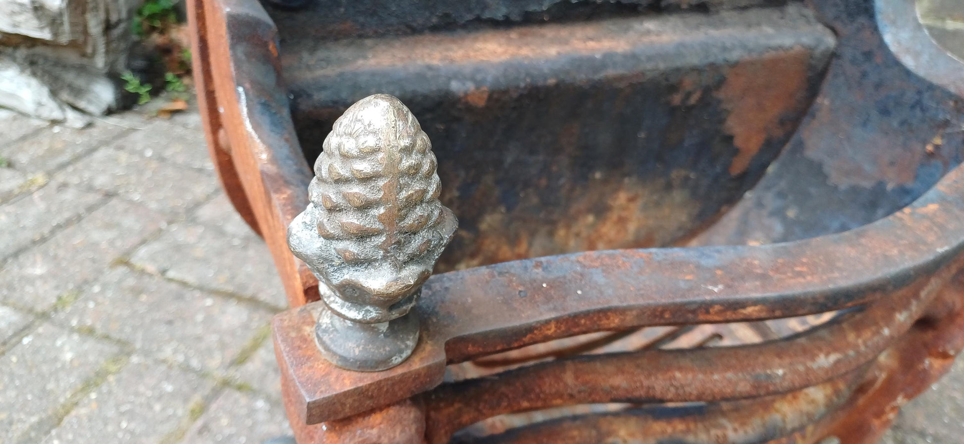 Antique Cast Iron Fire Grate Victorian Fireplace Basket Coal Decorative Ornate Scrollwork Lions Paw Feet Salvage Rustic Hearth Decor