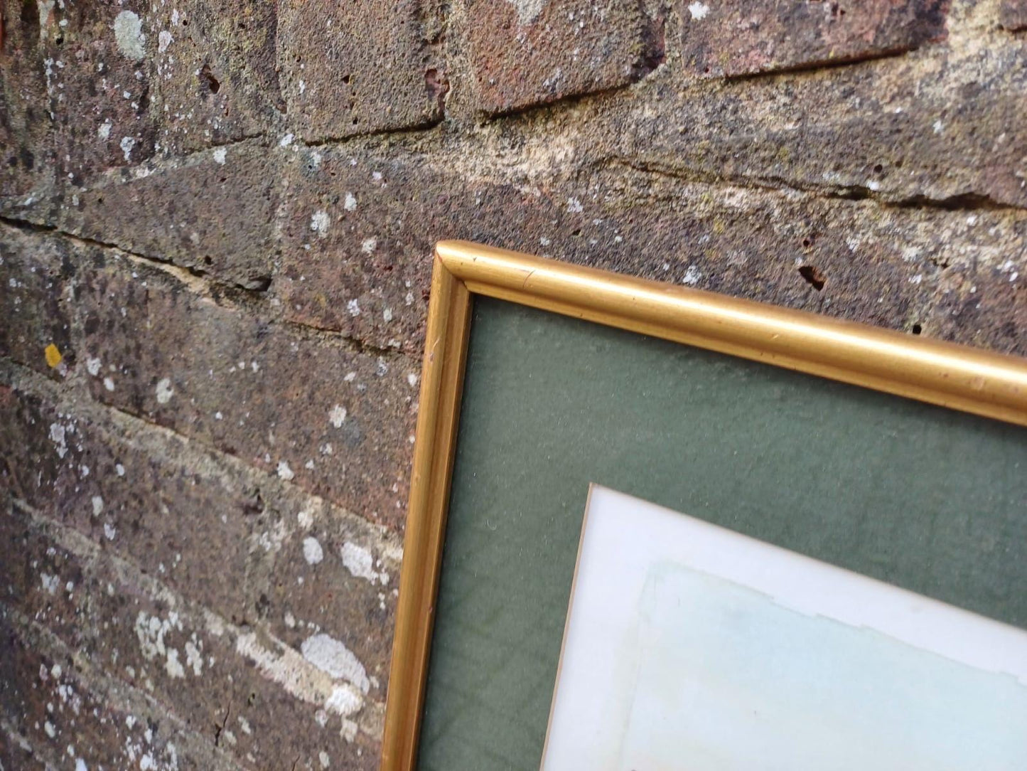 1992 Glyndebourne Signed Watercolour Print, Hugh Casson & Glyndebourne Limited Edition Art with Gold Frame Vintage Opera Scene