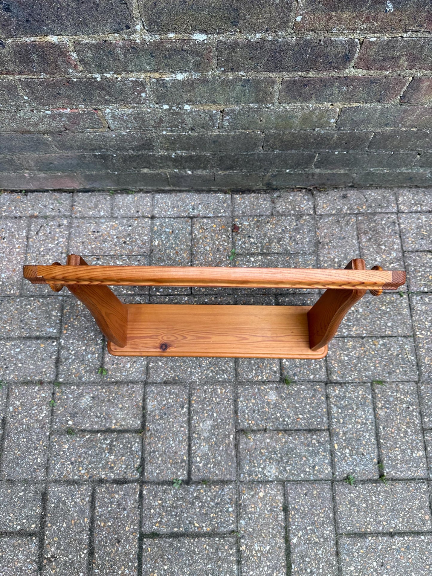 Vintage 1980s Pine Swivel Vanity Mirror, Solid Wood Dressing Table Mirror, English Country Farmhouse Style, Natural Pine Rustic Décor