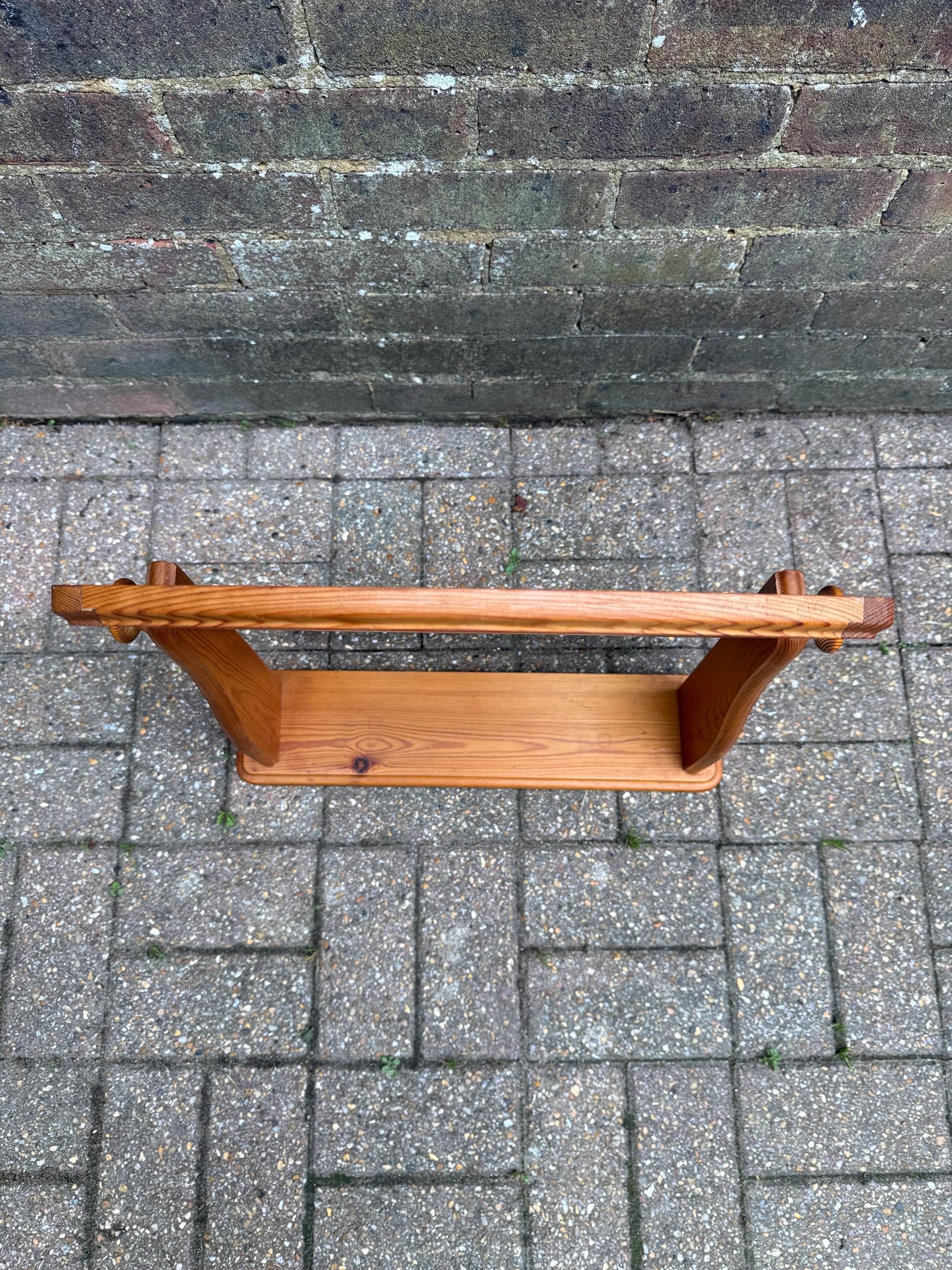 Vintage 1980s Pine Swivel Vanity Mirror, Solid Wood Dressing Table Mirror, English Country Farmhouse Style, Natural Pine Rustic Décor