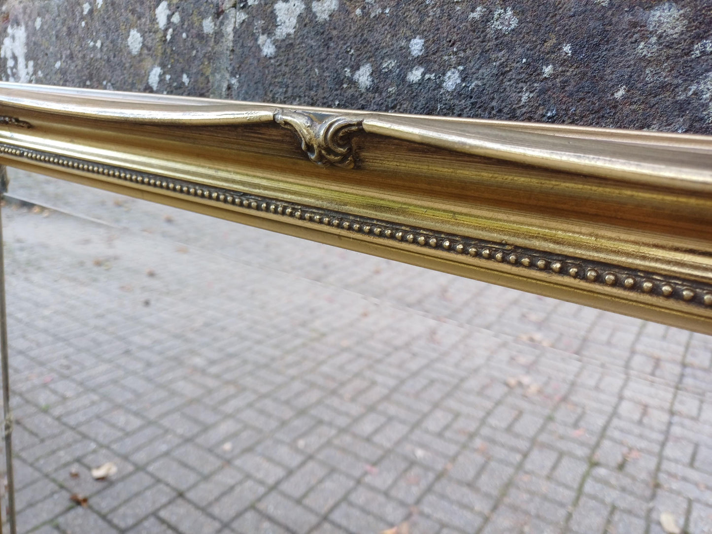 Vintage Ornate Gold Gilt Mirror – Rococo Style Wall Mirror, 1980s Hollywood Regency Decor, gold ornate vintage mirror, large gilt mirror