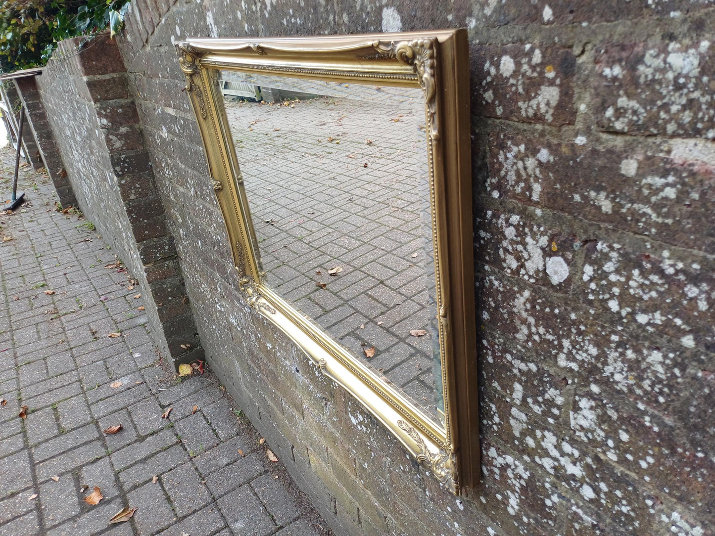 Vintage Ornate Gold Gilt Mirror – Rococo Style Wall Mirror, 1980s Hollywood Regency Decor, gold ornate vintage mirror, large gilt mirror