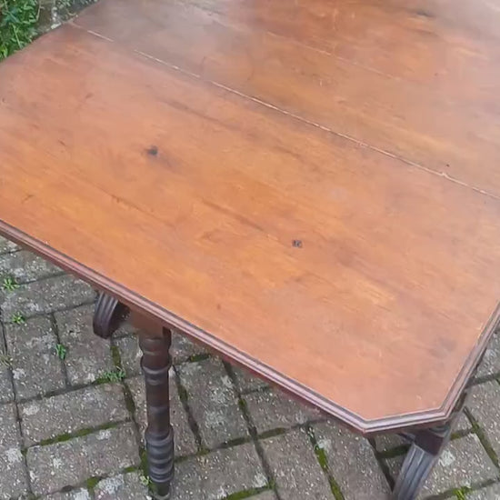 Top Quality Mahogany Vintage Victorian Sutherland Table Occasional Utility Side