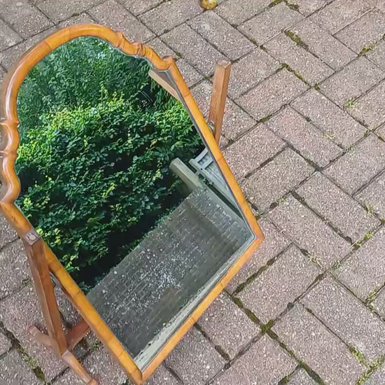 Beautiful Early 20th Century Mahogany Swing Dressing Table Mirror.