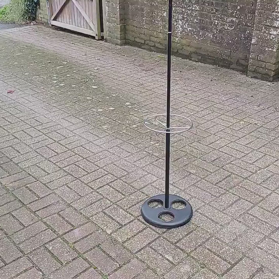 Classic Iron 50s Chic Freestanding Coat Stick Umbrella Stand.