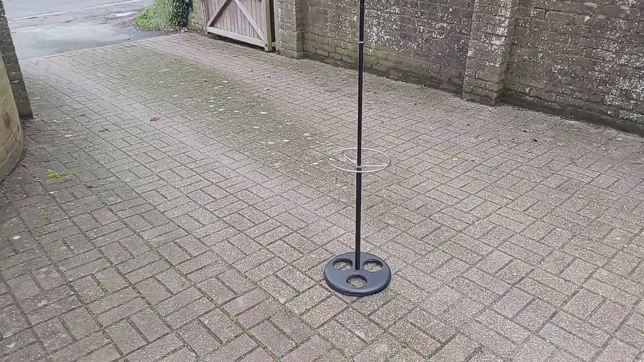 Classic Iron 50s Chic Freestanding Coat Stick Umbrella Stand.